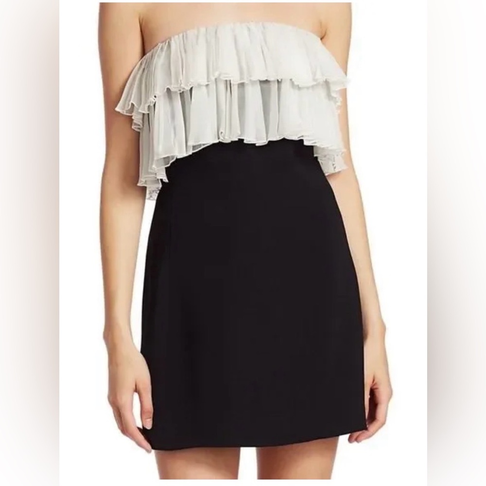 ✨ Alexis Ruffle-Trim Mini Dress